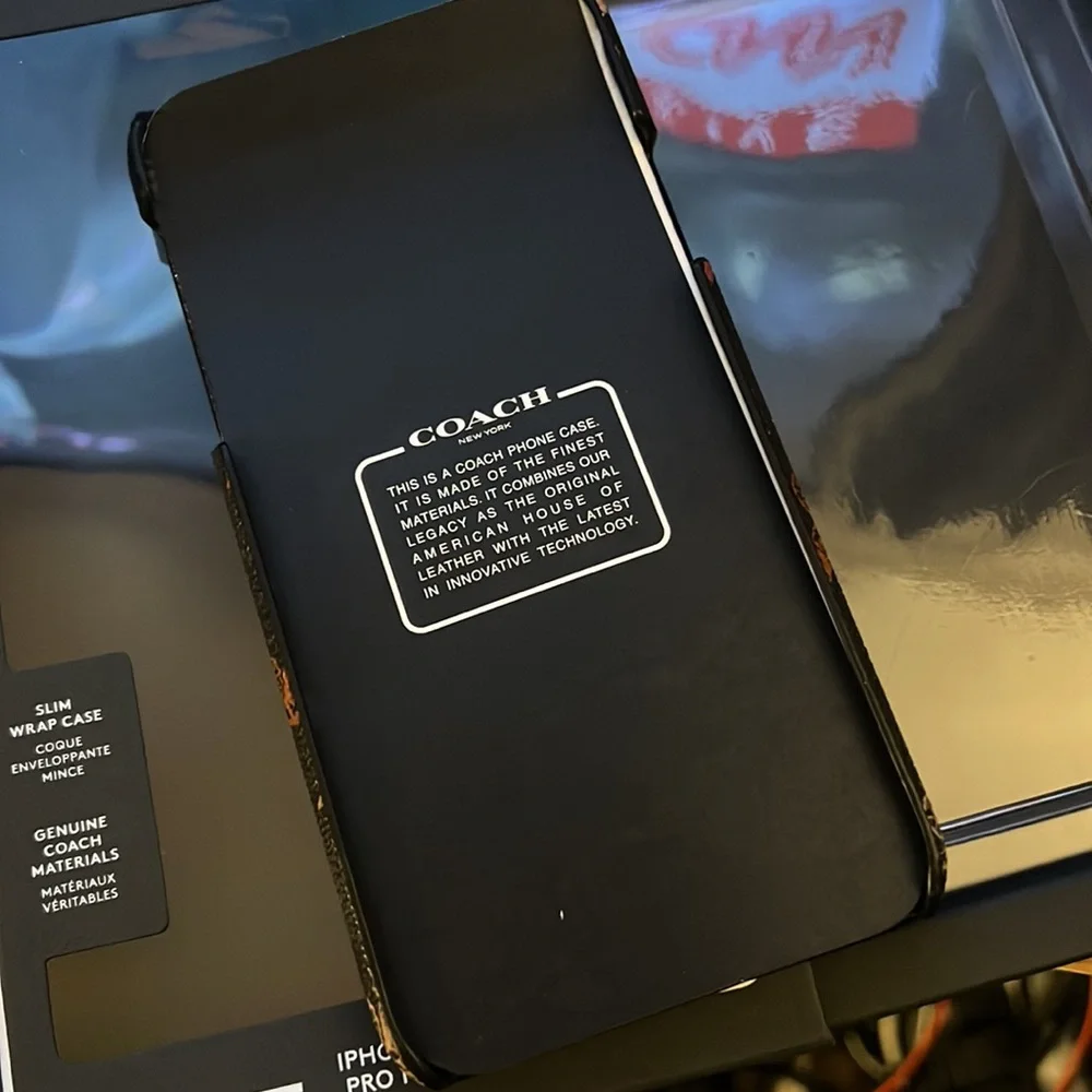 Authentic Coach iPhone 11 Pro Case